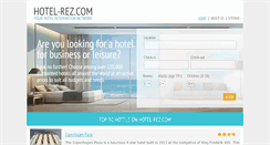 Desktop Screenshot of hotel-rez.com